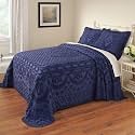 BrylaneHome Cotton Georgia Chenille Bedspread