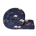 BSB HOME 220 GSM Reversible Microfiber AC Comforter/Duvets for Mild Winter | All Season Single Size 3 Layered Quilted Blanket for Single Bed (230 cm x 150 cm, Abstract, Black and White)