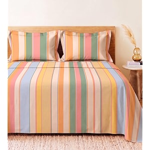 BSB HOME 240 TC Cotton Feel Bedsheet