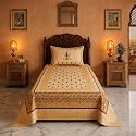 BSB HOME 240 TC Cotton Single Bedsheet