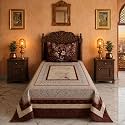BSB HOME 240 TC Cotton Single Bedsheet