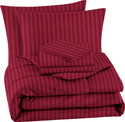 BSB HOME Cotton Double King Sized Bedding Set (Maroon, 4PCS Set 1 Comforter 1 Bedsheet 2 Pillow Cover)
