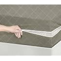 BSB HOME® Premium Cotton Mattress Cover/Protector with Zipper Chain|Provides All Around Protection with 360° Encasing |Double - 78x72 inches (6.5x5 ft) - Pack of 1 - Grey