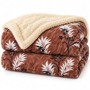 BSB HOME Premium Flannel Fleece Blanket with