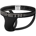 BSHETR Men's Jockstraps Athletic Supporters 4-Pack Cotton Work Out Underwear