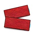 BSK 3" DOT Rectangular Red Stick-on Reflectors - Pack of 2
