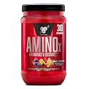 BSN Amino X BCAAs Recovery Powder, Caffeine Free, Fruit Punch, 30 Servings