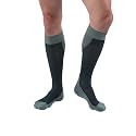 BSN Medical 7529013 JOBST Sock, Knee High, 20-30 mmHg, Closed Toe, X-Large, Blue/Grey