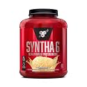 BSN SYNTHA-6 Premium Protein Powder, 6g Fiber, Whey Isolate, 48 Servings
