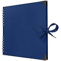 Bstorify 10 x 10 Inches Scrapbook Album 70 Pages Blue