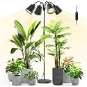 Bstrip 4-Head LED Grow Light with Stand for Indoor Plants, Full Spectrum