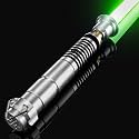 BSTSABER Upgrade App Control Lk Lightsaber, Smooth Swing 16 Sets Sound Effects 3 Light Effects and 16 Colors Change, Metal Dueling Light Saber for Adults Cosplay Gift (RGB-LK)