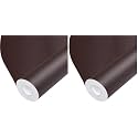 BSZHTECH Leather Repair Tape Self-Adhesive Leather Repair Patch for Couch Furniture Sofas Car Seats Advanced PU Vinyl Leather Repair Kit (Dark Brown, 3.9X79 inch) (Pack of 2)