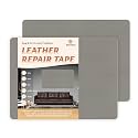 BSZHTECH Self Adhesive Leather Repair Patch Tape for Couch Sofa Grey 2Pcs