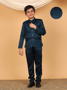 BT DEZINES 2 Piece Sequined Embroidered Boys