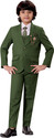 BT DEZINES 5 Piece Coat Suit Set With Shirt, Pant, Waistcoat & Tie for Boys Solid Boys Suit