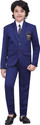 BT DEZINES Coat Pant Suit Set Solid Boys Suit