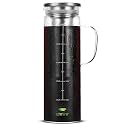 BTaT- Cold Brew Coffee Maker, 1.5 Quart,48 oz Iced Coffee Maker, Iced Tea Maker, Airtight Cold Brew Pitcher, Coffee Accessories, Cold Brew System, Cold Tea Brewing, Coffee Gift, Tea Maker with Infuse