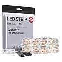 BTF-LIGHTING WS2812B IC RGB LED Strip,UL Listed,DC5V 3.28FT 60LED IP65