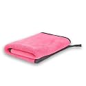 Microfiber Cleaning Cloth, 40x40 cms 600 GSM | Highly Absorbent,Lint and Streak Free, Multi-Purpose Wash Cloth for Kitchen,Car,Window,Stainless Steel,Silverwear(Pink_40x40cms) Pack of 3