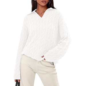 BTFBM Womens Oversized Sweaters Fall Fashion Clothes