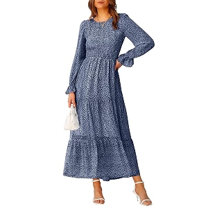 BTFBM Women Casual Long Sleeve Crew Neck