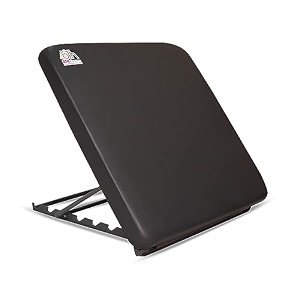 bth company bed backrest for patients 60x60cm 2inch cushion 4 levels of adjustment grey ideal for relaxing work from home recovering from neck amp spinal injuries