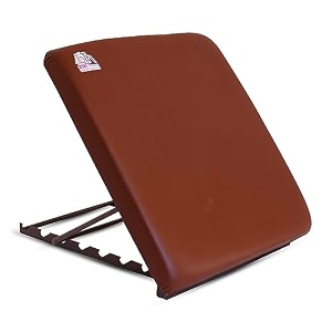 bth company bed backrest for patients 60x60cm 2inch cushion 4 levels of adjustment brown ideal for relaxing work from home recovering from neck amp spinal injuries
