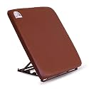 BTH Company Resin Bed Backrest for Patients, 50X50Cm, 1Inch Cushion, 4 Levels of Adjustment, Brown, Ideal for Relaxing, Work from Home, Recovering from Neck & Spinal Injuries