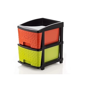 btos multipurpose drawer plastic modular chest storage organizer home office parlor school doctors home and kids 2xl multicolour