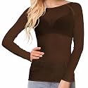 Buauty Sheer Tops for Women,Mesh Fishnet Tops Plus Size,Stylish and Sensational Mesh Blouses for Fashion-Forward Ladies