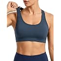 Buauty Sports Bras for Women, Medium Impact Support Sports Bra Push Up Workout Built in Bra Running Yoga