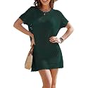 Buauty Womens Swimsuits Coverup Bathing Suits Cover Ups Crochet Swimwear Bikini Beach Dresses 2026 Vacation Outfits