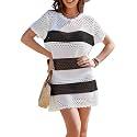 Buauty Womens Swimsuits Coverup Bathing Suits Cover Ups Crochet Swimwear Bikini Beach Dresses 2026 Vacation Outfits