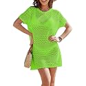 Buauty Womens Swimsuits Coverup Bathing Suits Cover Ups Crochet Swimwear Bikini Beach Dresses 2026 Vacation Outfits