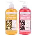 Bubble Bath, Spa Luxetique Foaming Bath for Women with Pure Epsom Salt, Bath Sets Rose and Chamomile Scent, Moisturizing and Relaxing Spa Gifts for Mom, 33.2 Oz (2 Pack)