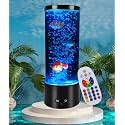 Bubble Fish Lamp with Color Changing Sensory Mood Light, Mesmerizing Home Decor for Bedroom/Office, Unique Gift for Adults/Teens