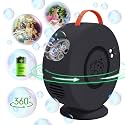Bubble Machine for Kids and Toddlers, 360° Bubble Blower for Outdoor Play