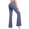 BUBBLELIME Women Out Pockets High Waist Bootlegs