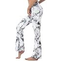 BUBBLELIME Women Out Pockets High Waist Bootlegs