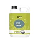 BubbleNut Wash Toilet Bowl Cleaner Liquid - Natural, Organic, Septic Safe, Fumes free, Biodegradable, Remover of Limescale &amp; Yellow Stain from Hard Water, For Home and Office, Lime scale Descaler for Bathroom Floor (2.5 L