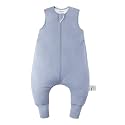 BubblePanda Rayon Made from Bamboo Sleep Sack with Feet 3t-4t 2.5 Tog