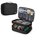 BUBM Double Layer Sewing Storage Organizer with Detachable Dividers, Black