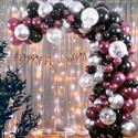 BUC Solid Birthday Decoration Items Combo Kit