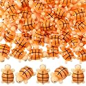Bucherry 100 Pcs Basketball Mini Resin Turtles Basketball Tiny Turtle Bulk