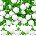 Bucherry 100 Pcs Golf Themed Mini Resin Turtles Tiny Turtle Figurine Bulk
