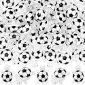 Bucherry 100 Pcs Soccer Themed Mini Resin Turtle Tiny Turtle Figurine Bulk