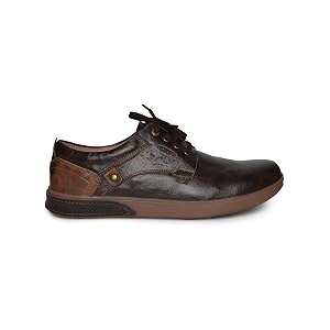 Buckaroo Clareta crumbald Leather Tan Casual Shoes