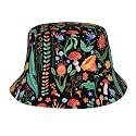 Bucket Hat for Women Men, Summer Print Hat Travel Packable Sun Cap Outdoor Hat for Women and Men