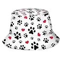 Bucket Hat for Women Men, Summer Print Hat Travel Packable Sun Cap Outdoor Hat for Women and Men